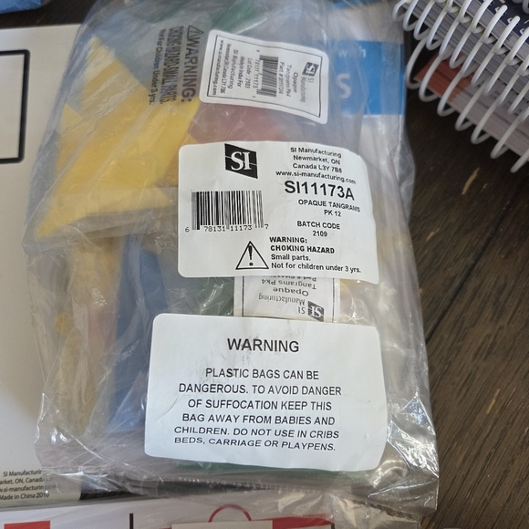 NEW SI Manufacturing Learning Resources Base 10 & More Grade 2 Math Set - Picture 5 of 7